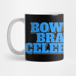 Bow-Wow Bravado Lettering Design Mug